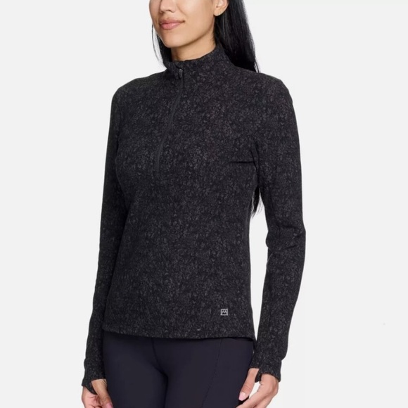 Women’s Black Spyder Fleece Jacket Sz: S - Picture 3 of 6